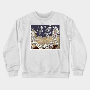 The Dance of Death, allegorical artwork (N500/0016) Crewneck Sweatshirt